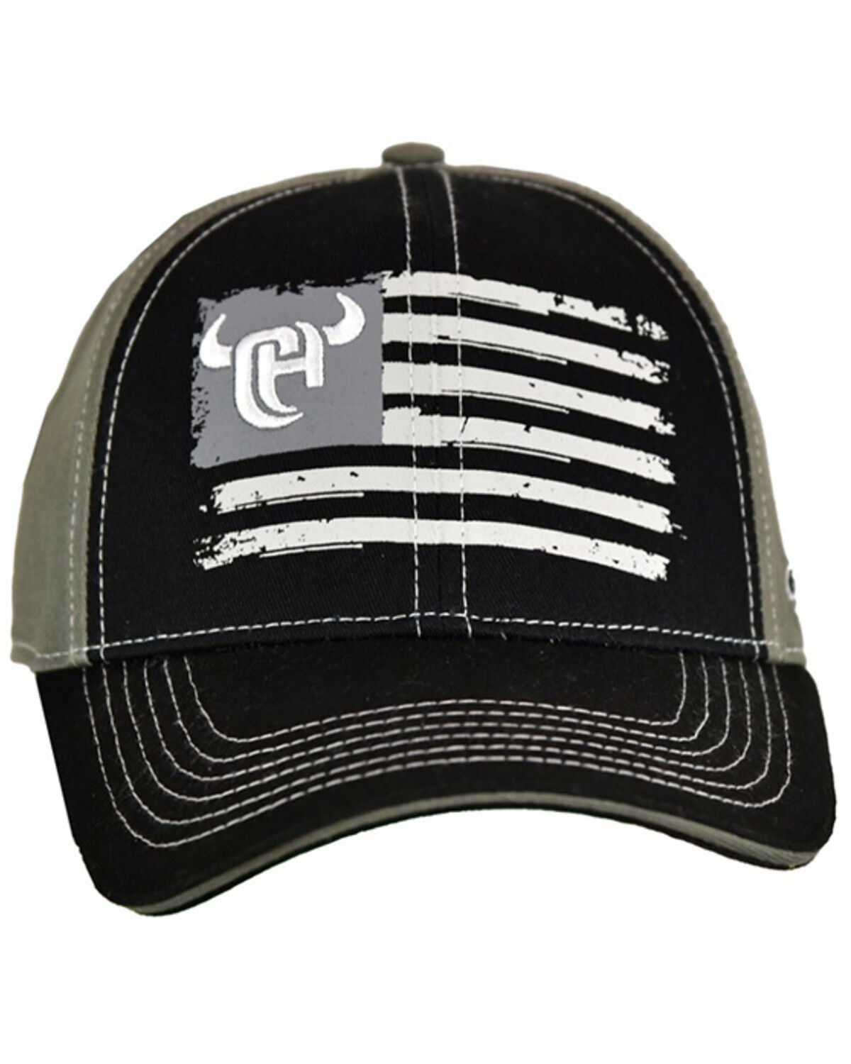 Men's Cowboy Hardware Printed Flag Ball Cap