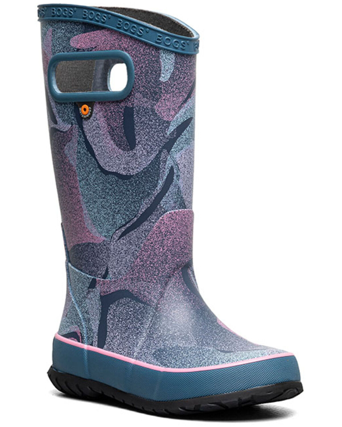 Girls' Bogs Abstract Shapes Rain Boots - Round Toe