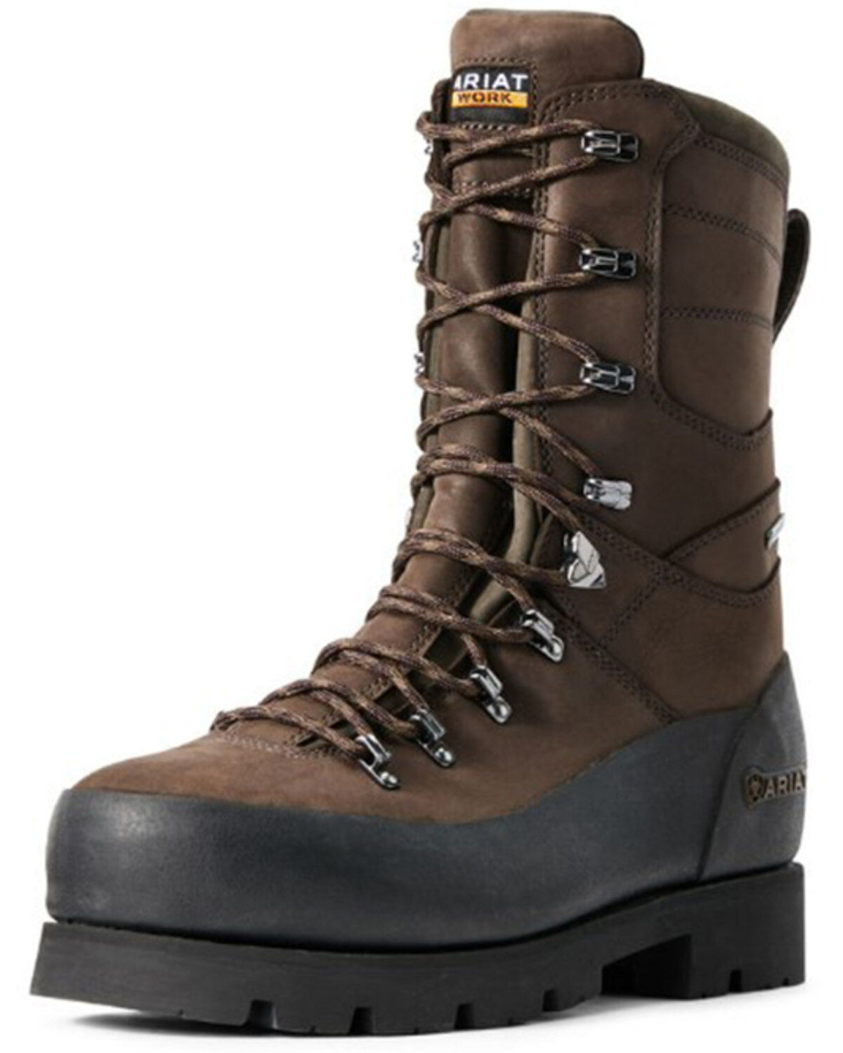 Men's Ariat Linesman Ridge 10" Gore-TEX Lace-Up Work Boots - Composite