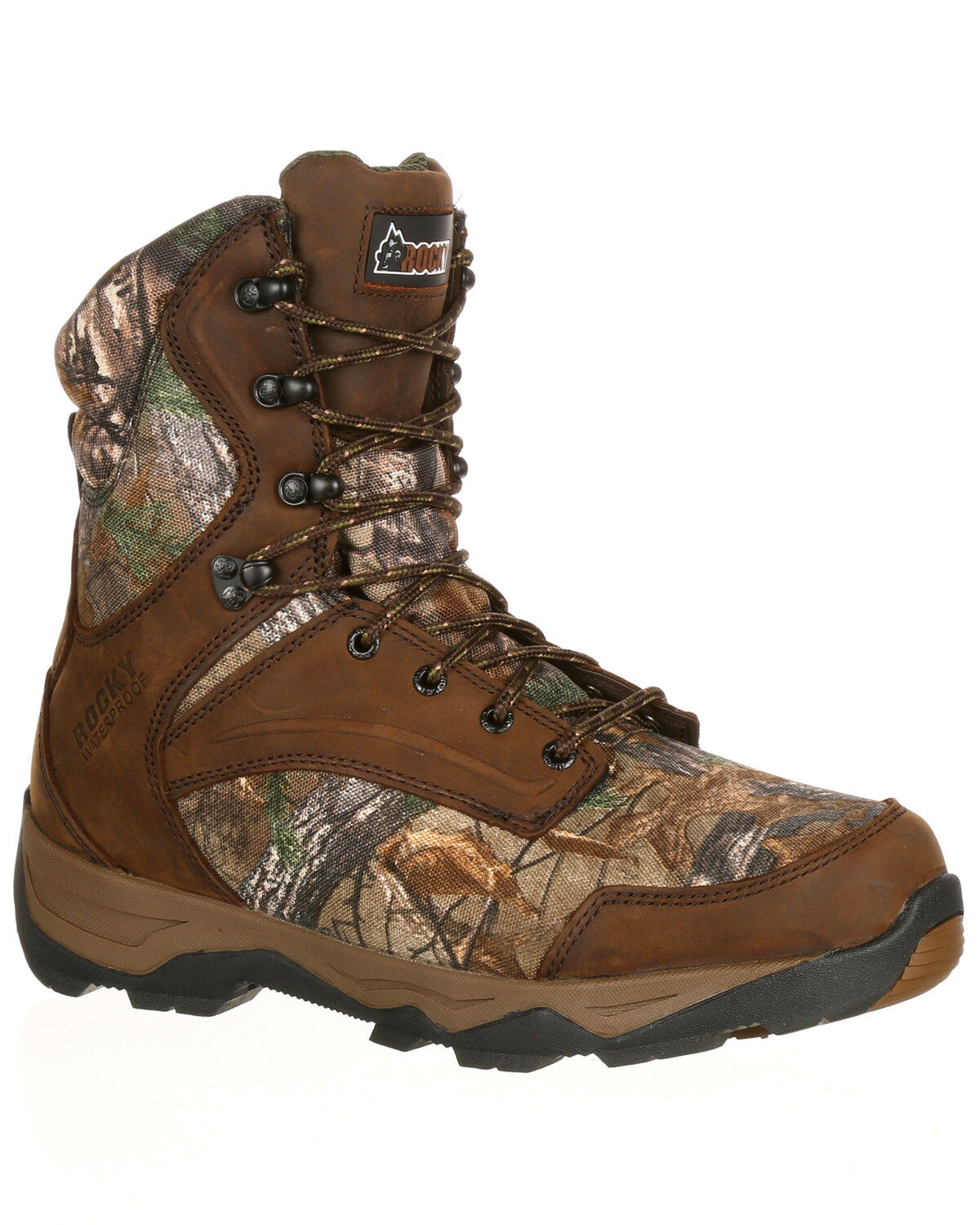Men's Rocky Retraction Waterproof Insulated Outdoor Boots - Round Toe