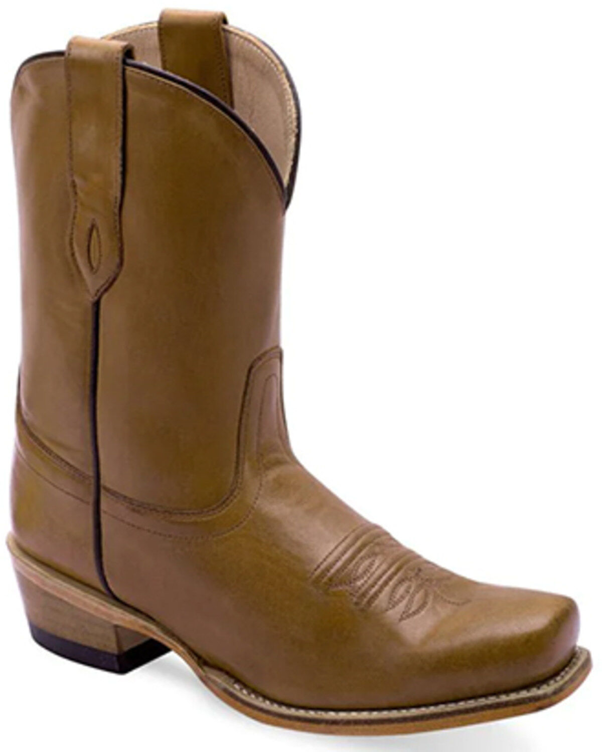 Women's Old West Short Western Boots - Square Toe