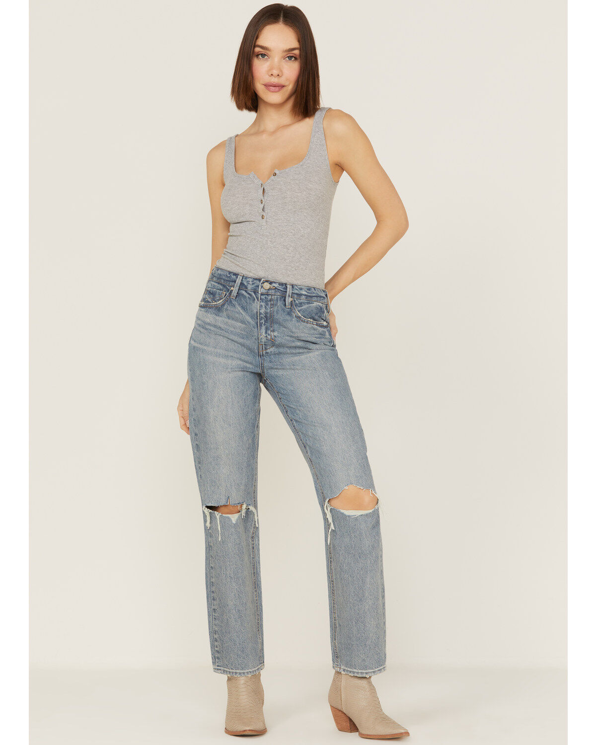 Women's Unpublished Denim Willa Rogue Straight Jeans