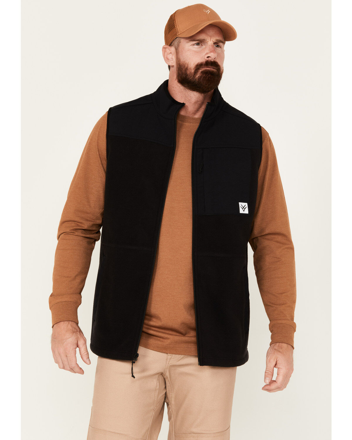 Men's Hawx Wind Proof Fleece Work Vest