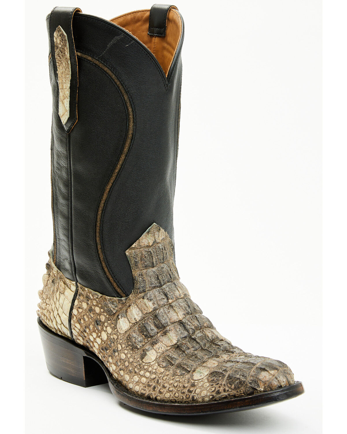 Men's Cody James Black 1978 Tillman Exotic Hornback Alligator Western