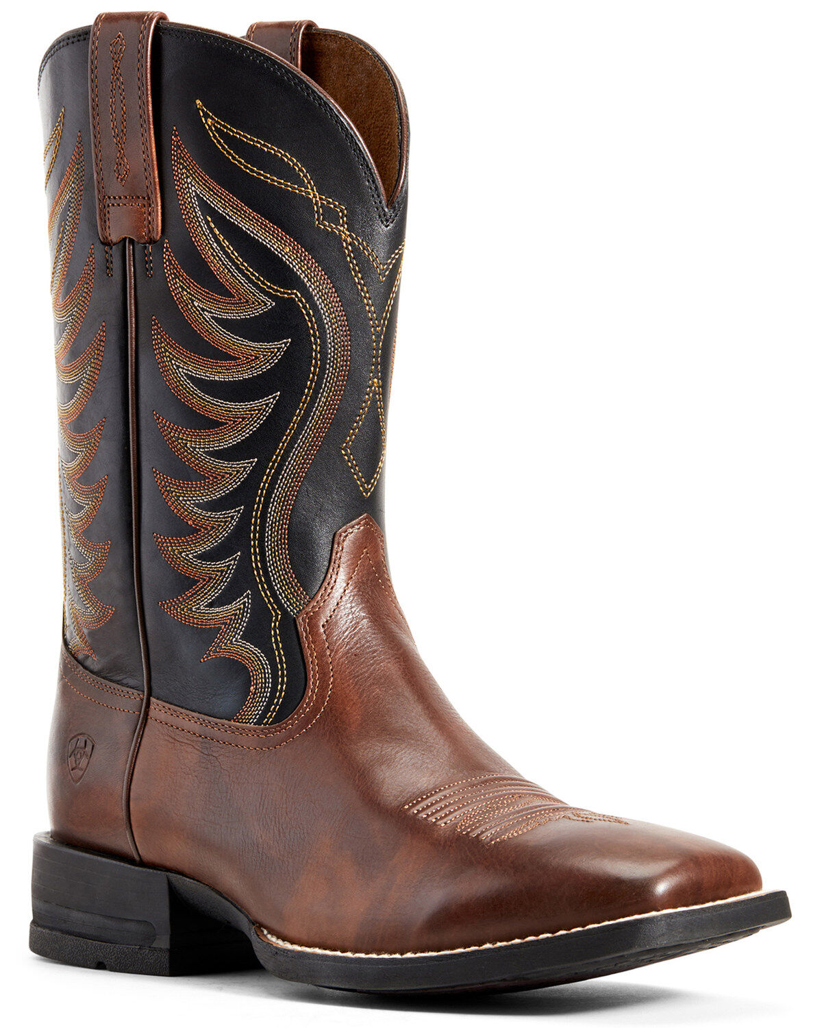 Men's Ariat Amos Hand Stained Western Boots - Square Toe