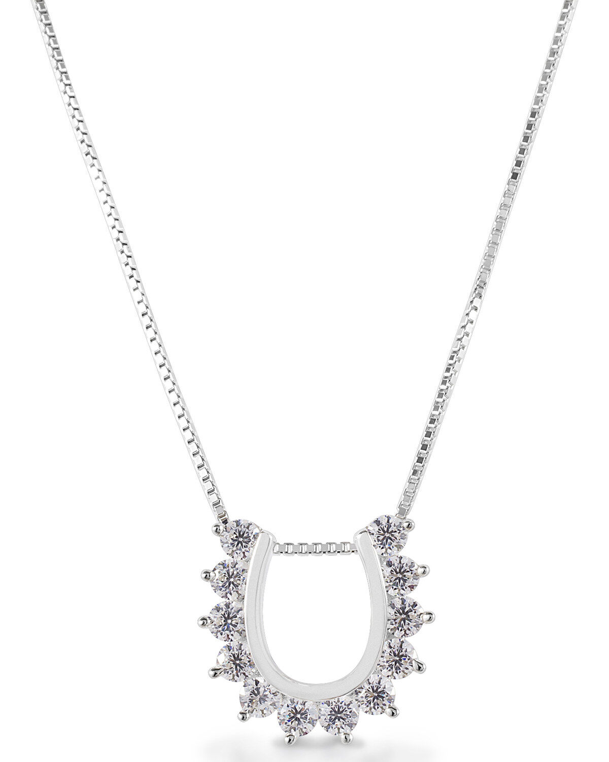 Women's Kelly Herd Outside Set Horseshoe Necklace