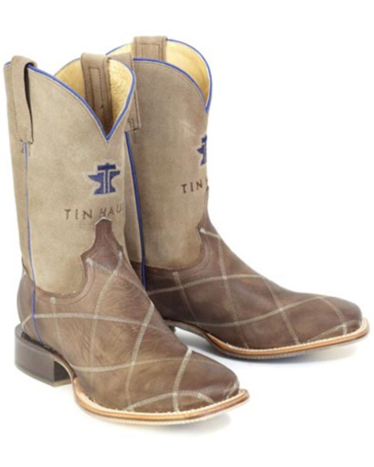 Men's Tin Haul Diamondback Western Boots - Broad Square Toe