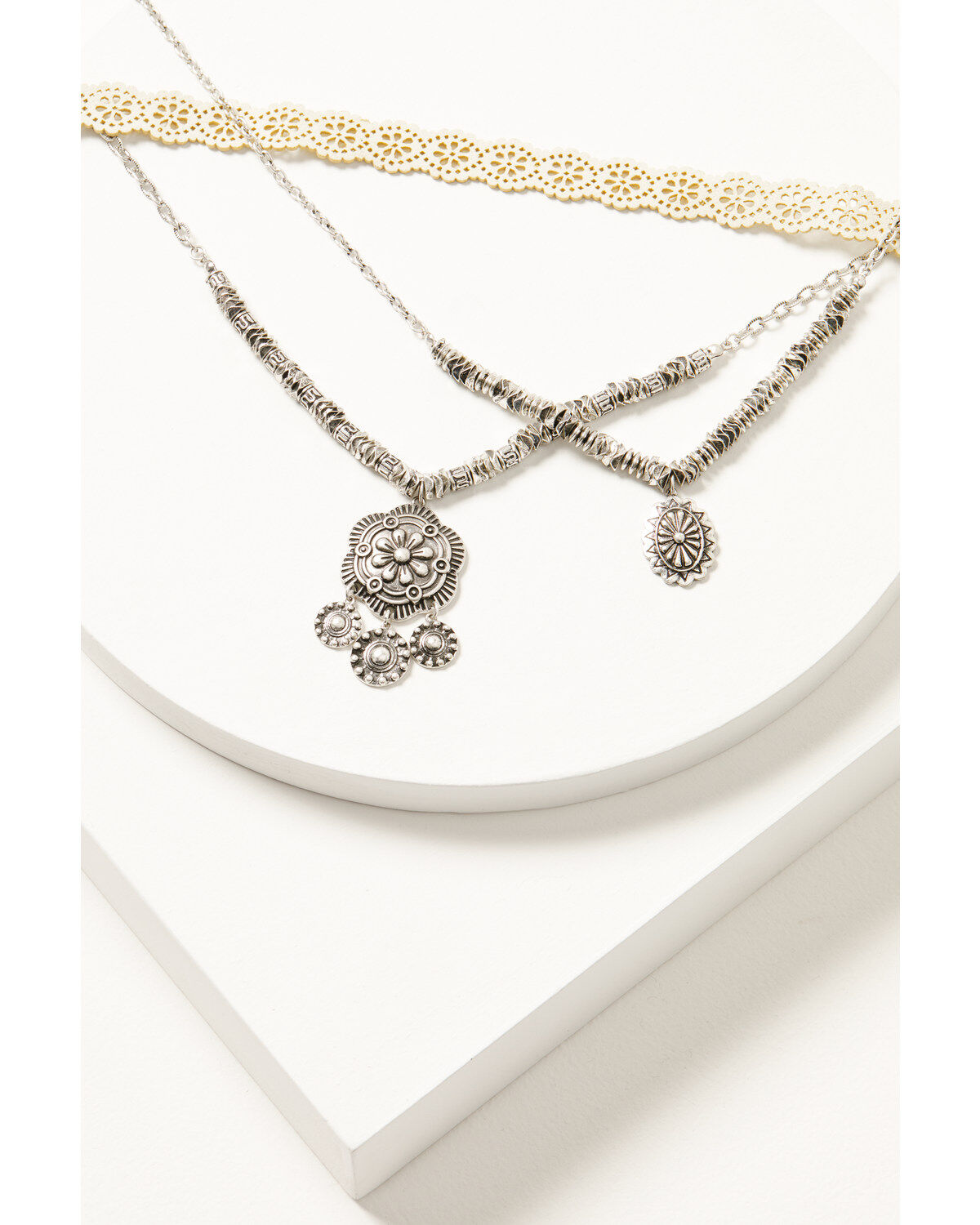 Women's Shyanne Luna Bella Choker Necklace Set - 3 Piece