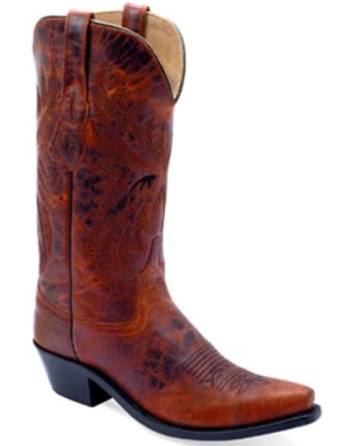 Women's Old West Western Boots - Snip Toe