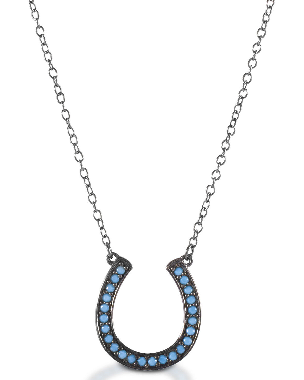 Women's Kelly Herd Turquoise Horseshoe Necklace
