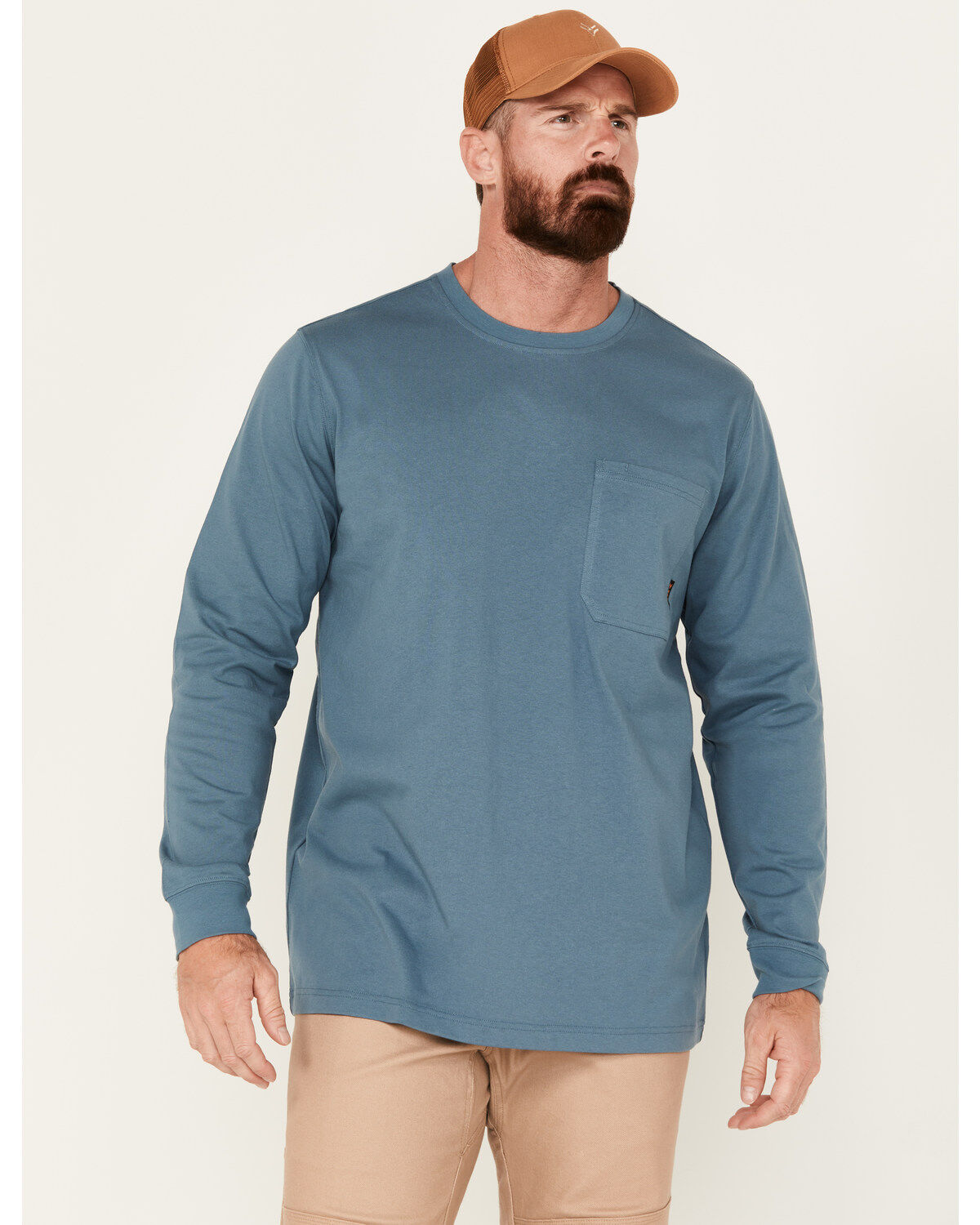Men's Hawx Forge Long Sleeve Work T-Shirt