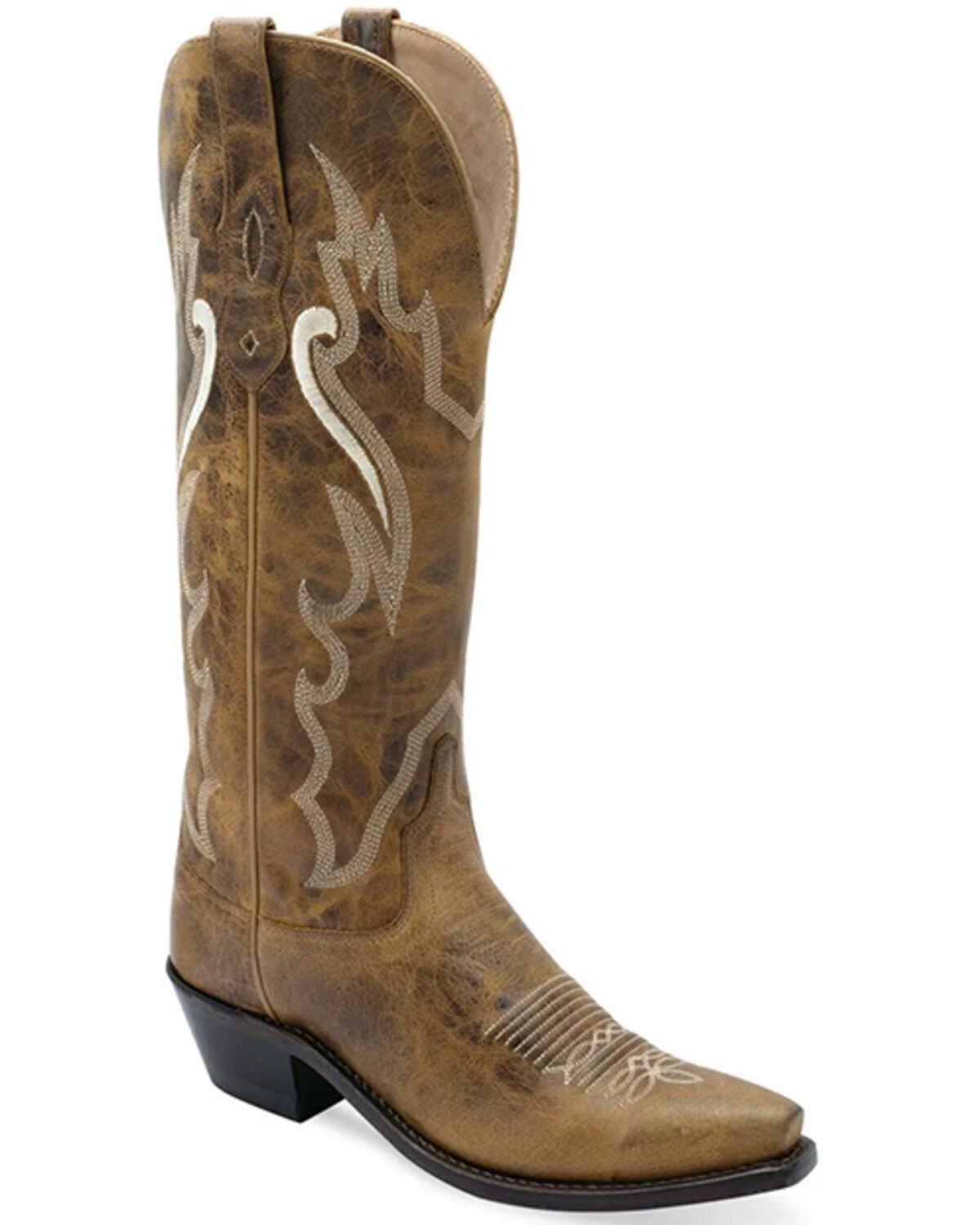 Women's Old West Tall Western Boots - Snip Toe