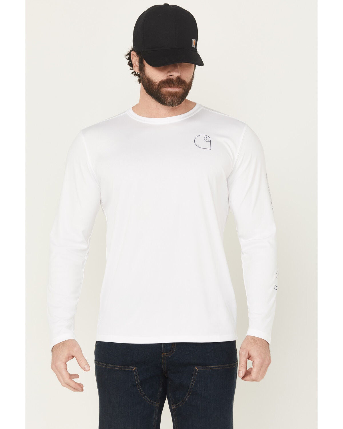 Men's Carhartt Force Sun Defender Lightweight Long Sleeve Graphic T-S