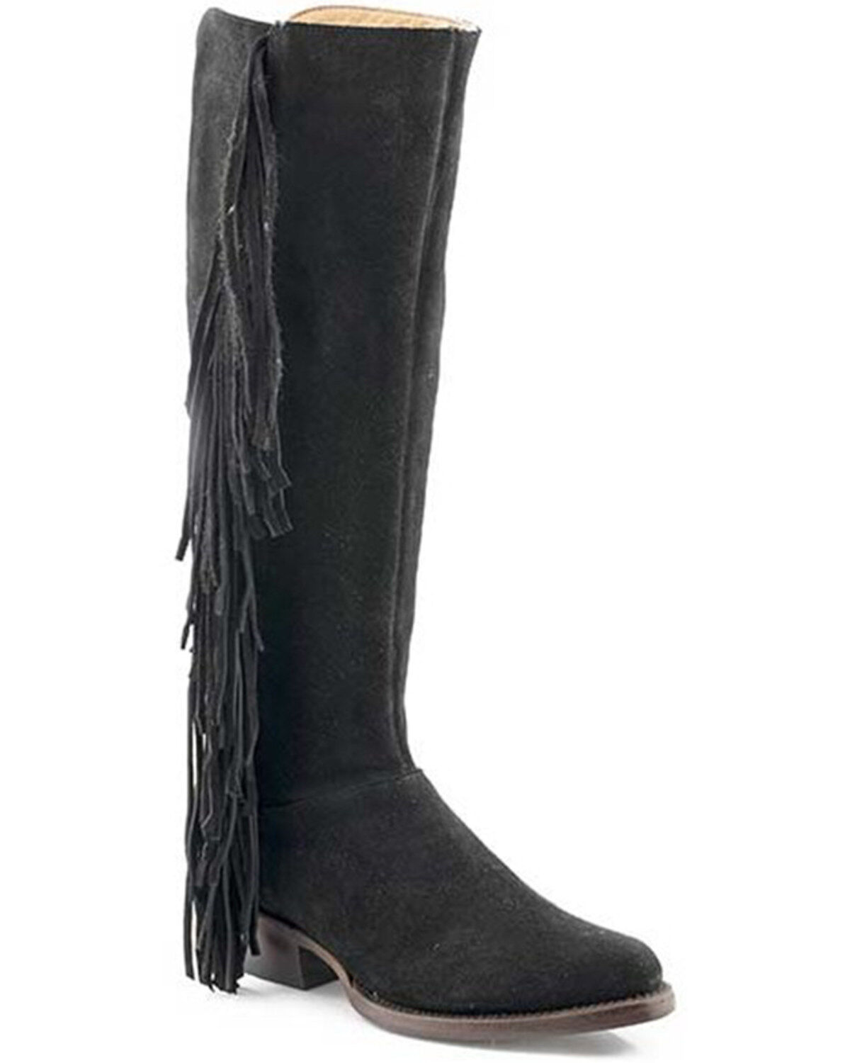 Women's Stetson Dani Suede Tall Western Boots - Snip Toe