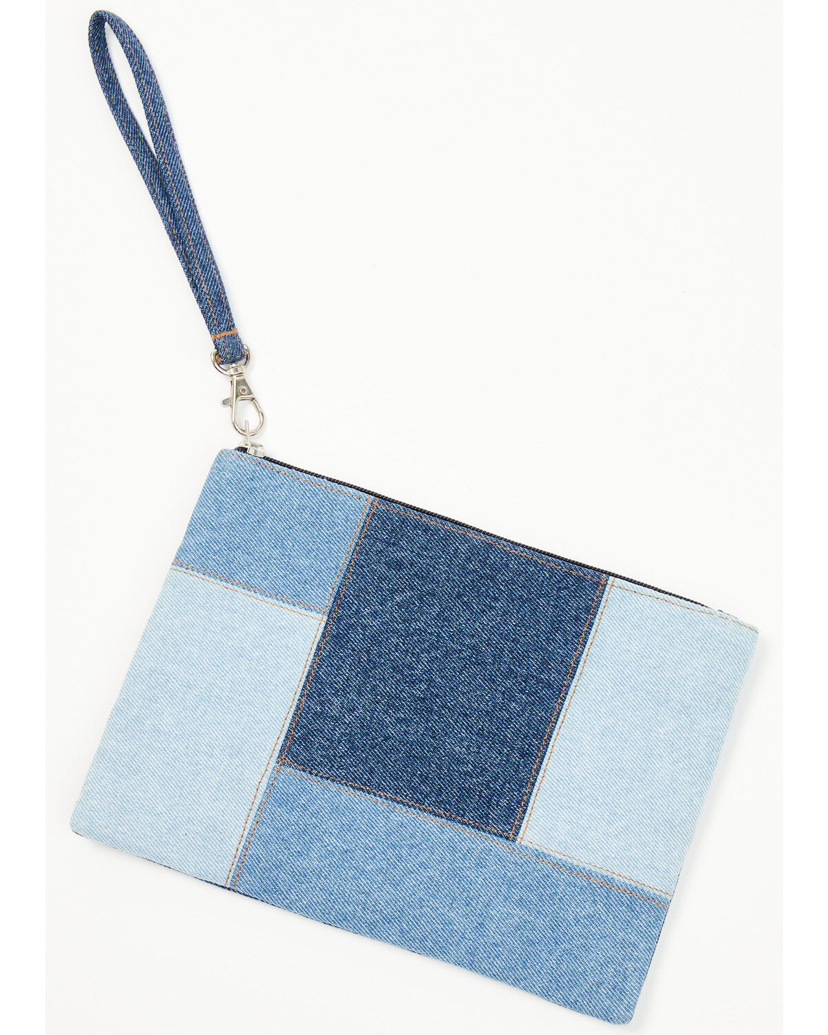 Women's Shyanne Denim Patchwork Pouch