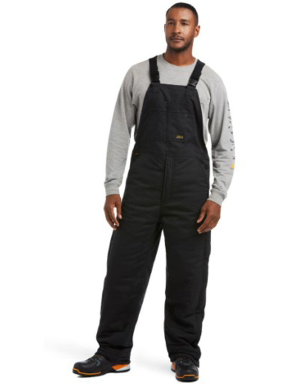 Men's Ariat Rebar Duracanvas Stretch Insulated Work Bib Overalls - Big