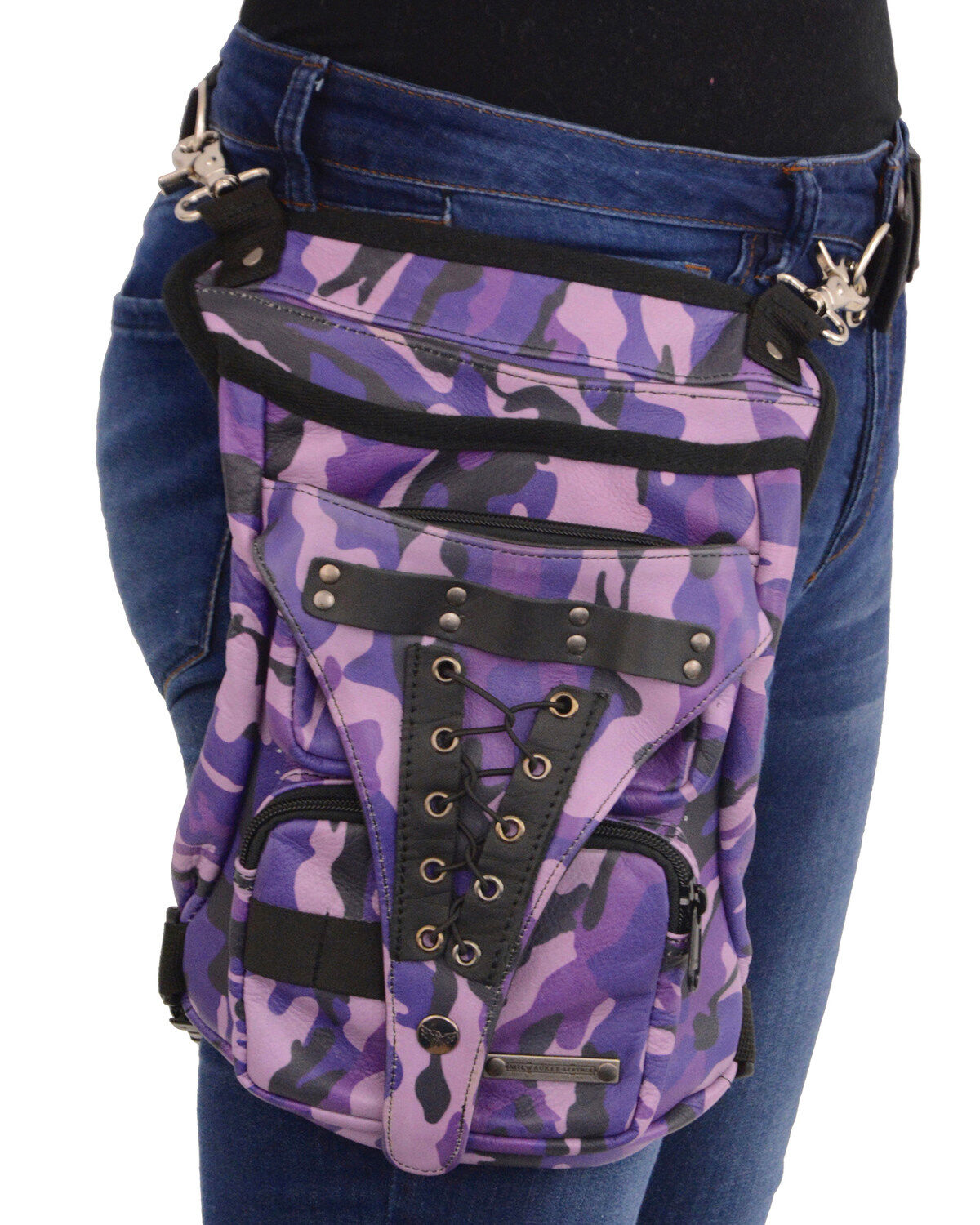 Milwaukee Leather Conceal & Carry Waist Belt Thigh Bag