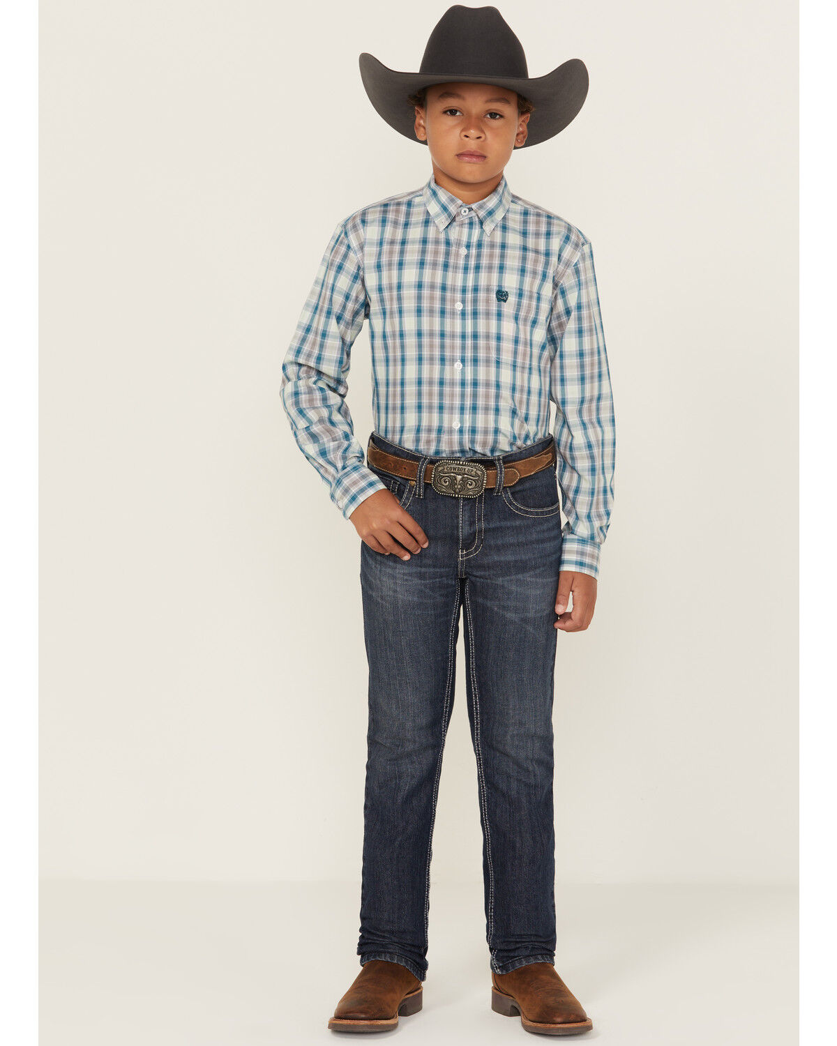 Boys' Cody James Balboa Slim Straight Stretch Denim Jeans