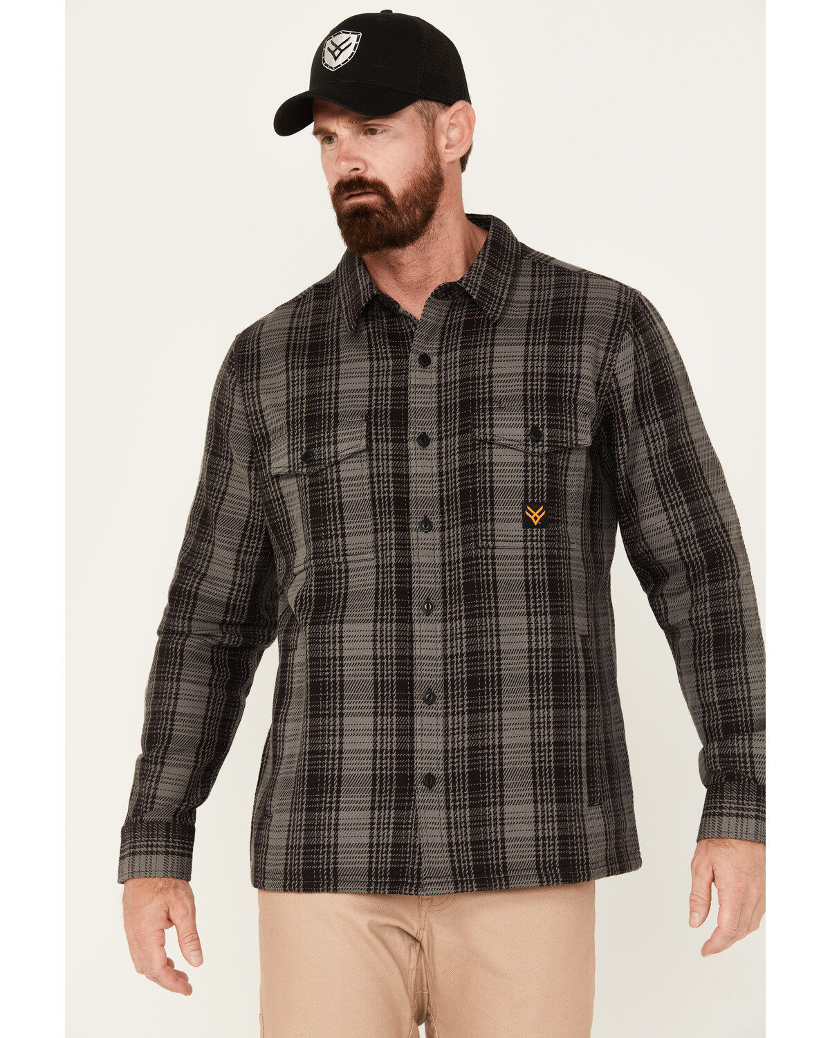 Men's Hawx Brawny Flannel Work Shirt