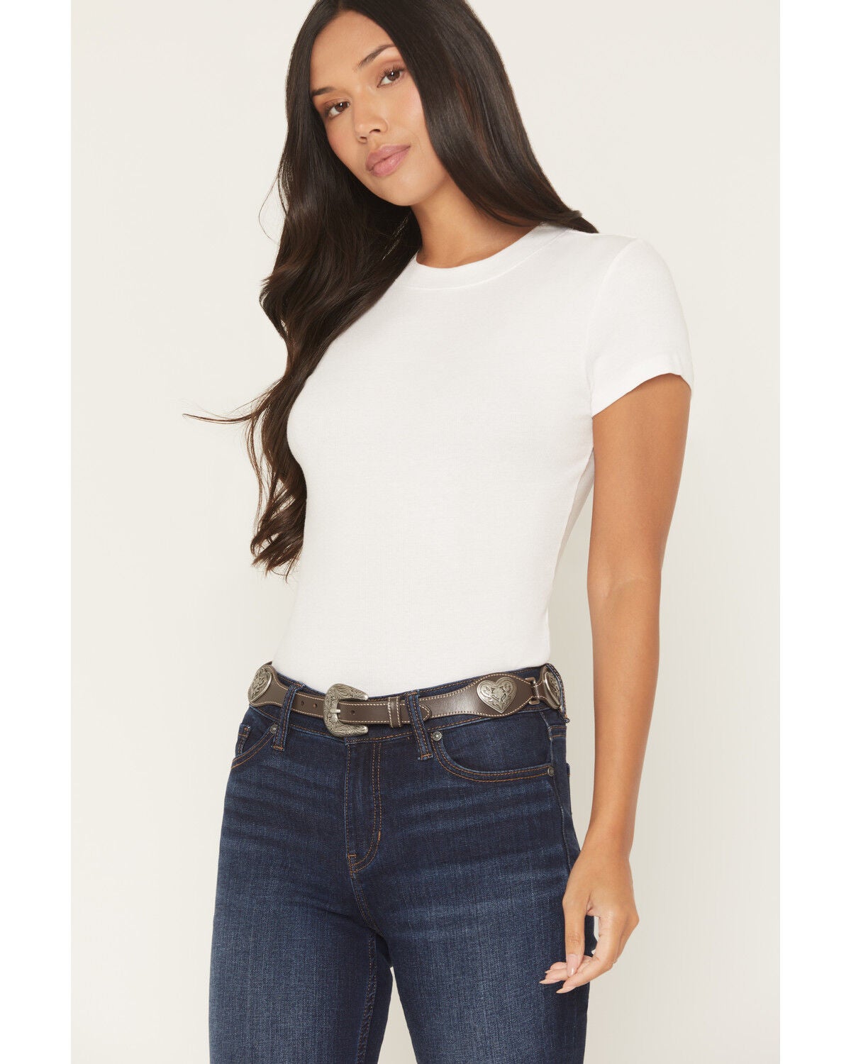 Women's Shyanne Hanna Heart Concho Belt