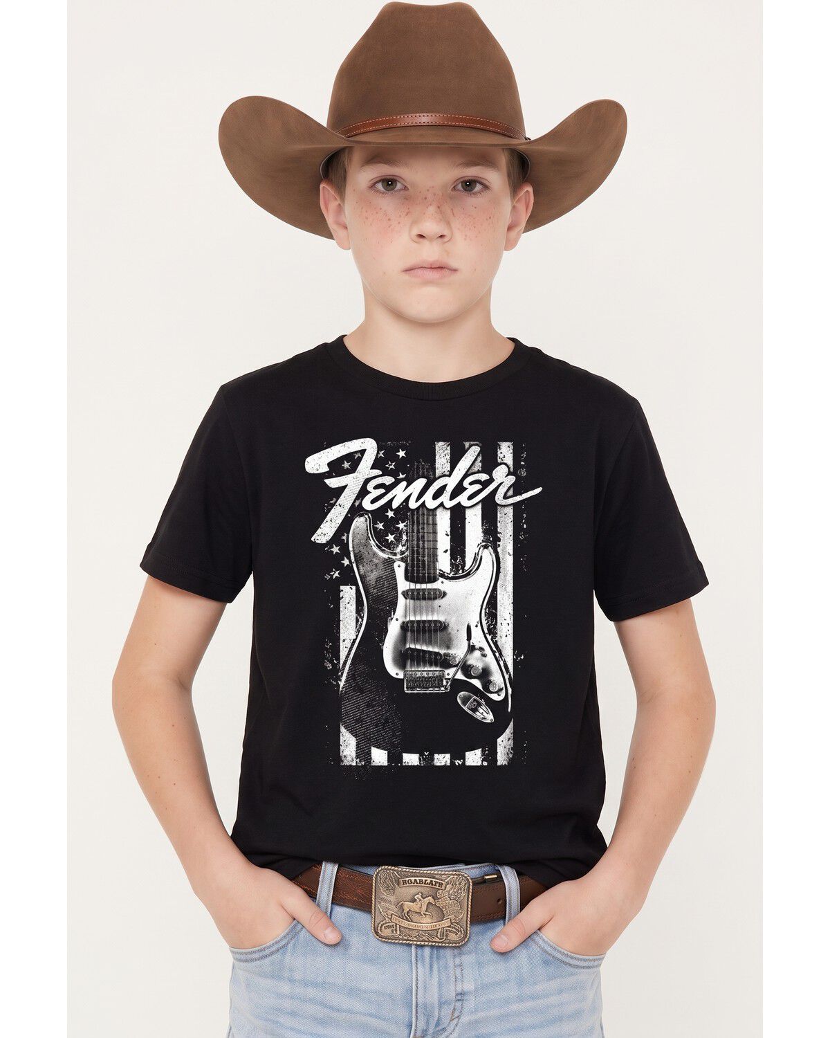 Boys' Fender Fender Flag Short Sleeve Graphic T-Shirt