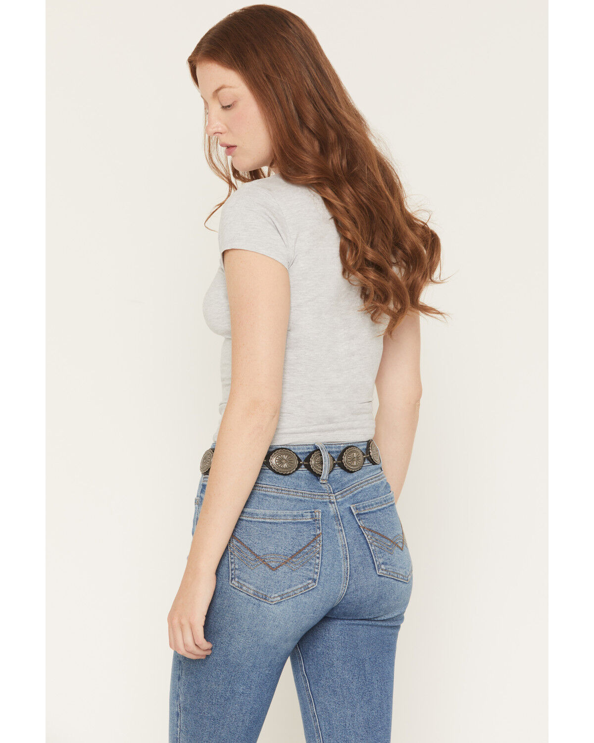 Women's Idyllwind Almonte Leather Concho Medallion Chain Belt