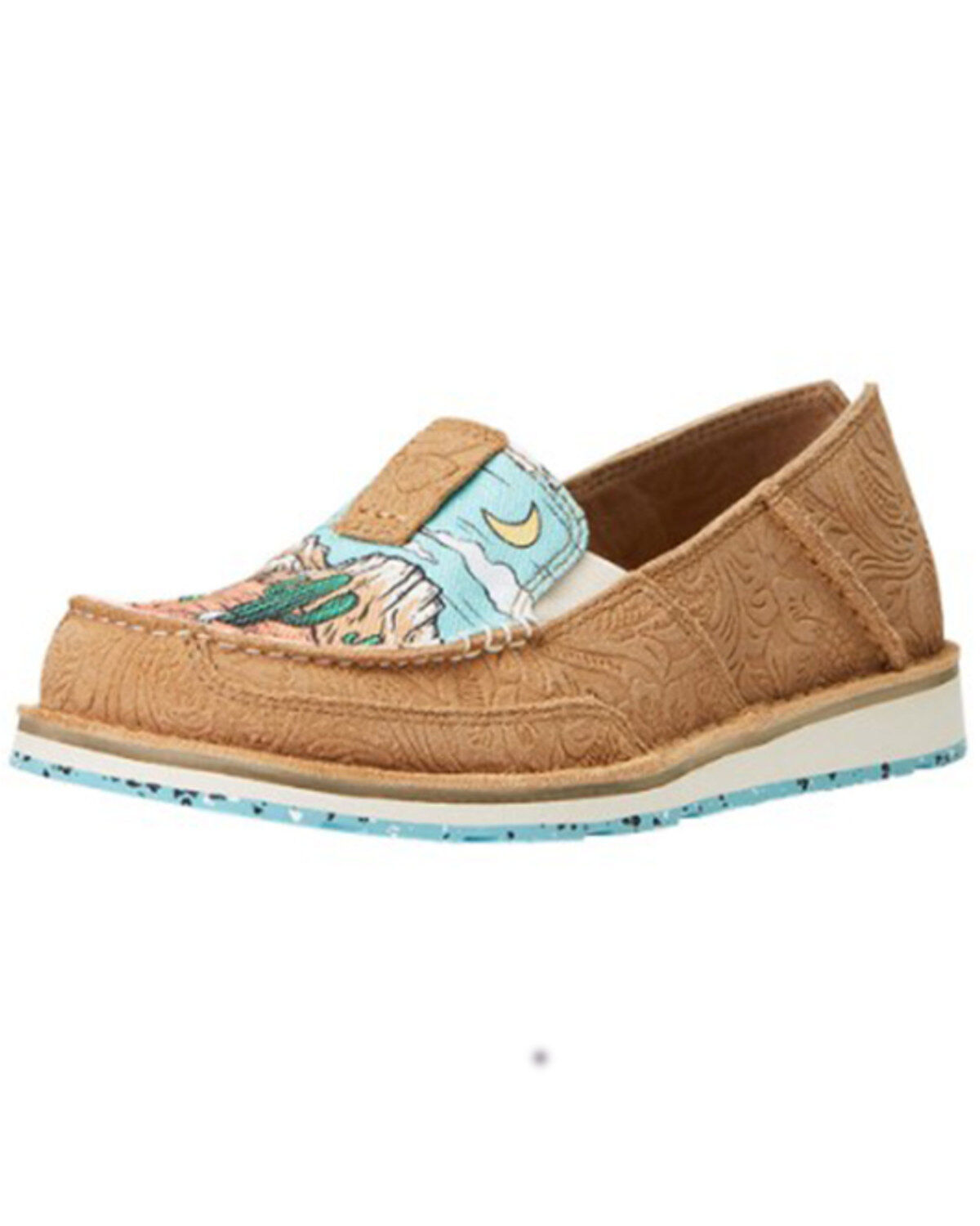 Women's Ariat Arizona Skies Cruiser Shoes - Moc Toe