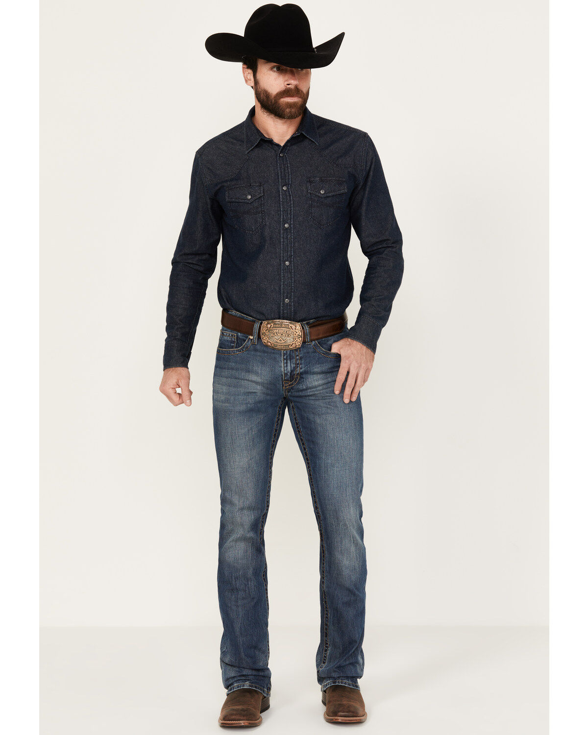 Men's Stetson 1014Rocker Fit Bootcut Jeans
