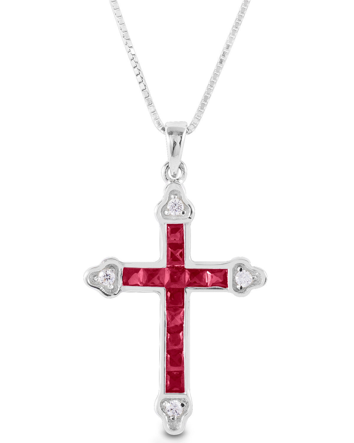 Women's Kelly Herd Red Cross Necklace
