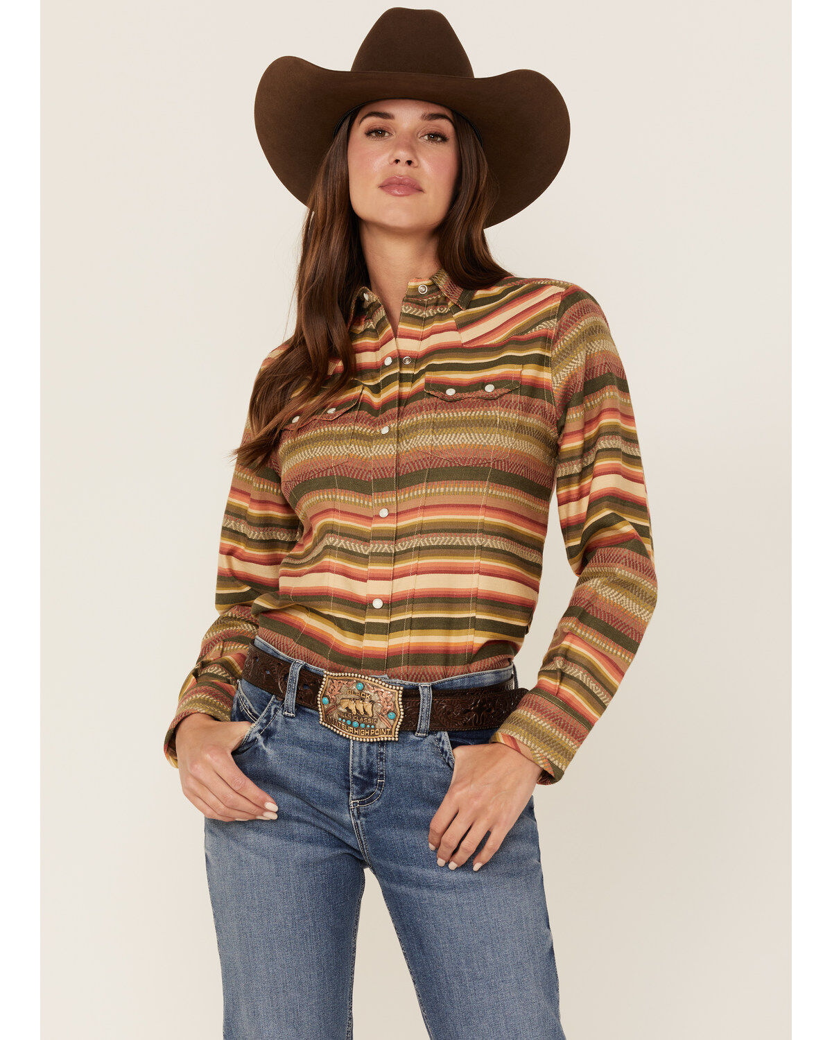 Women's Tasha Polizzi Cold 44 Valley Serape Snap Western Shirt