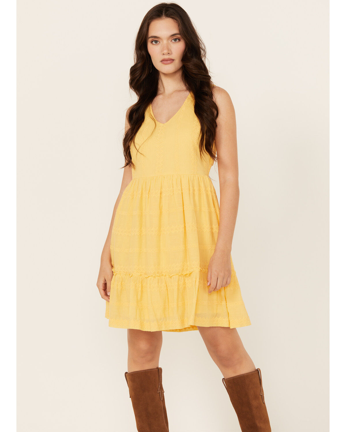 Women's Shyanne Embroidered Sleeveless Mini Dress
