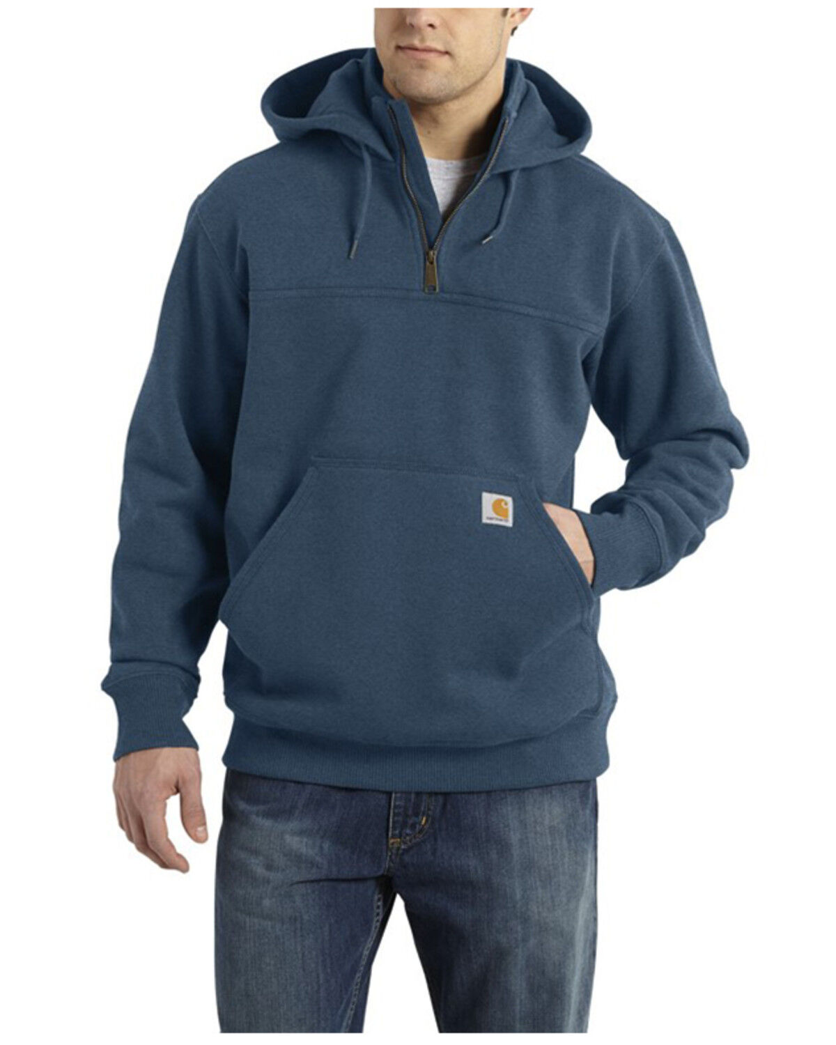Men's Carhartt Rain Defender Loose Fit Heavweight Quarter-Zip Hooded