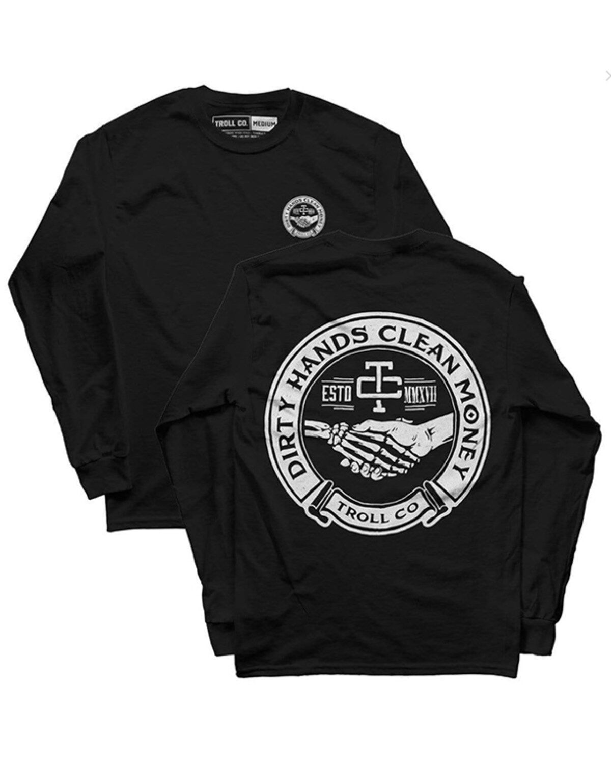 Men's Troll Co Haggler Long Sleeve Graphic T-Shirt