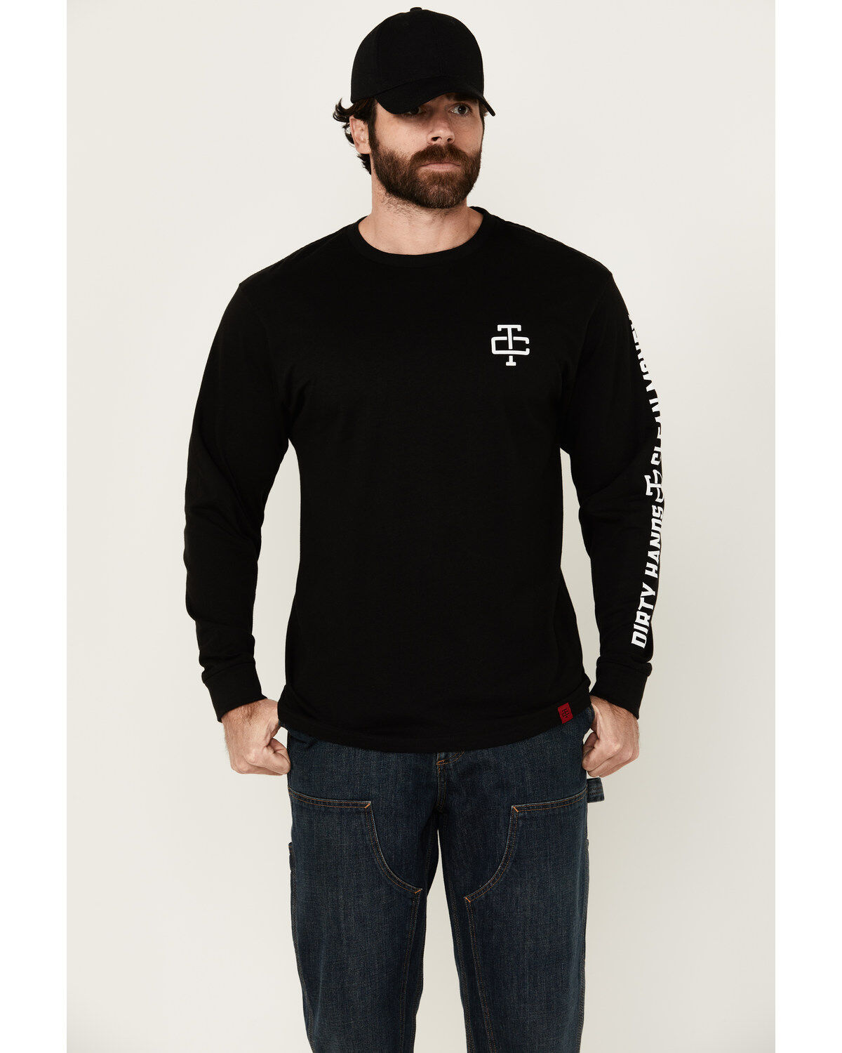 Men's Troll Co Grit Logo Long Sleeve Graphic Shirt