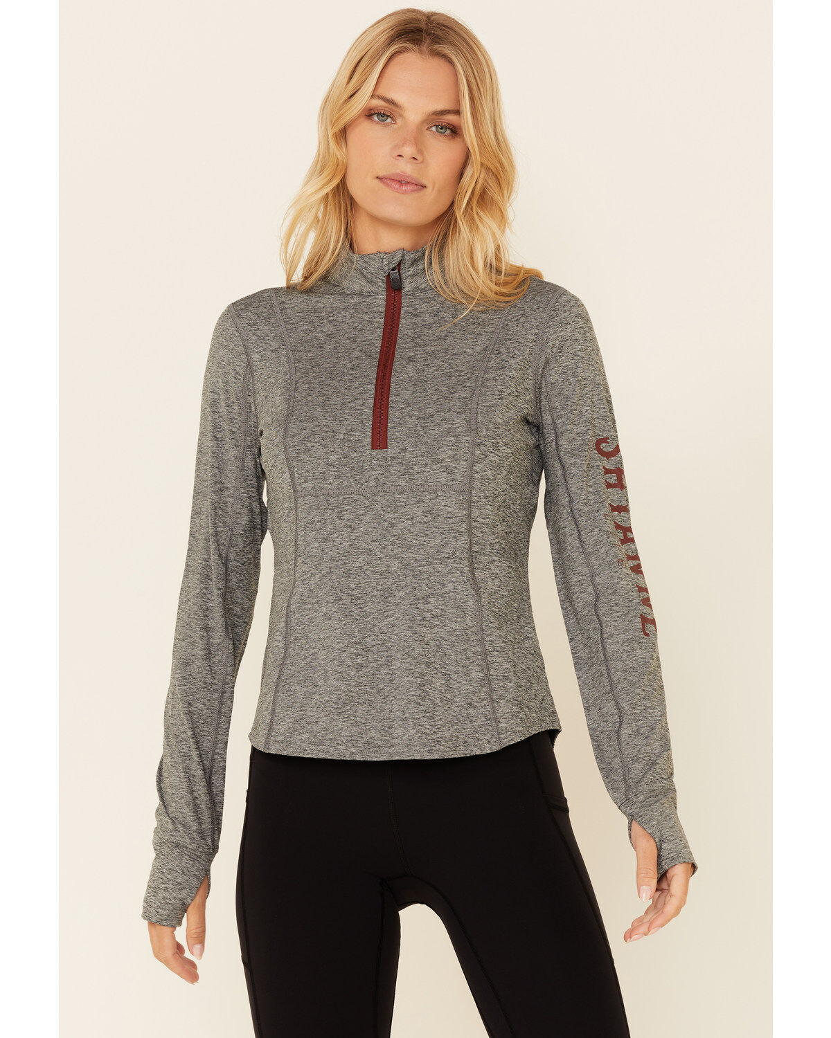 Women's Shyanne 1/4 Zip Front Logo Pullover