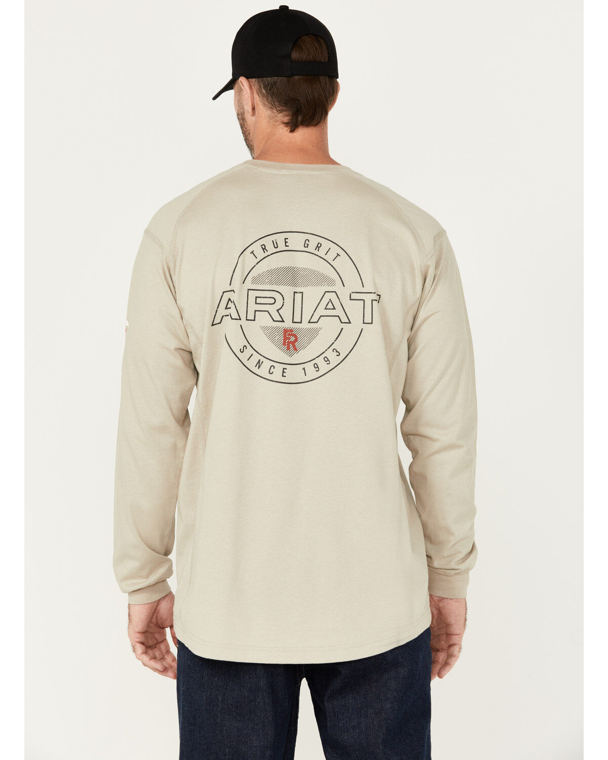 Men's Ariat FR Air True Grit Long Sleeve Work T-Shirt