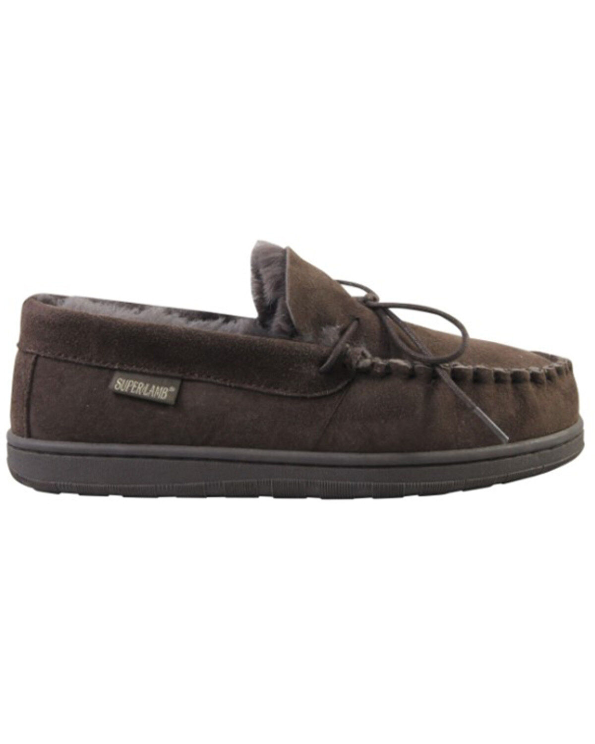Men's Superlamb Deluxe Slippers - Moc Toe
