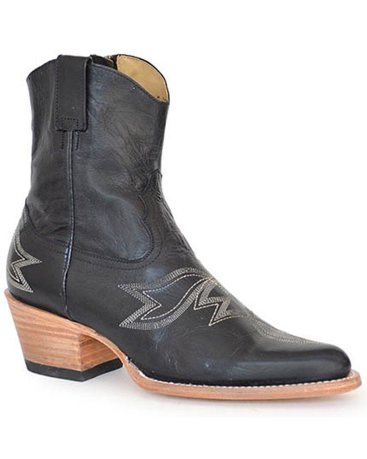 Women's Stetson Piper Western Booties - Round Toe