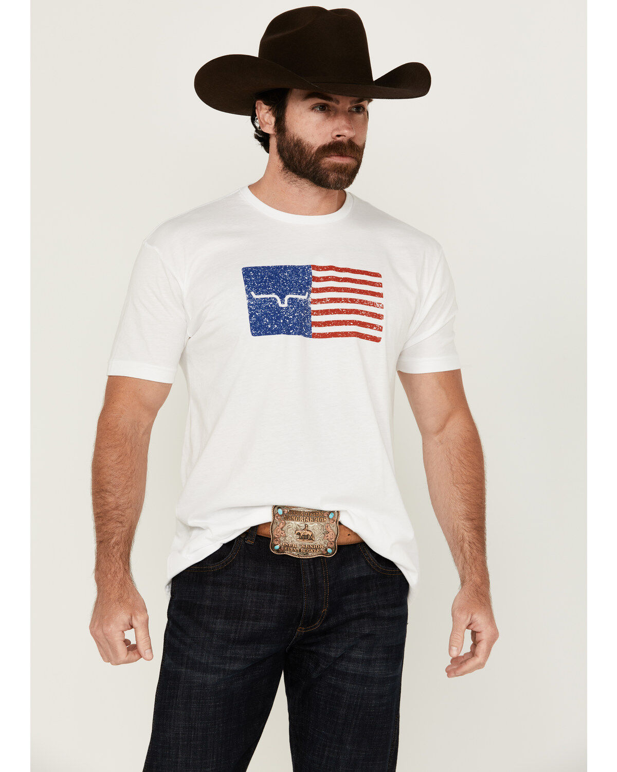 Men's Kimes Ranch Boot Barn Exclusive American Trucker Short Sleeve Gr