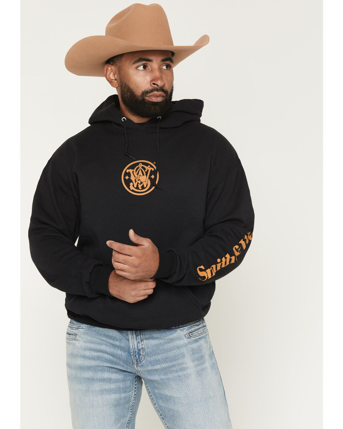 Men's Smith & Wesson Logo Graphic Hooded Sweatshirt