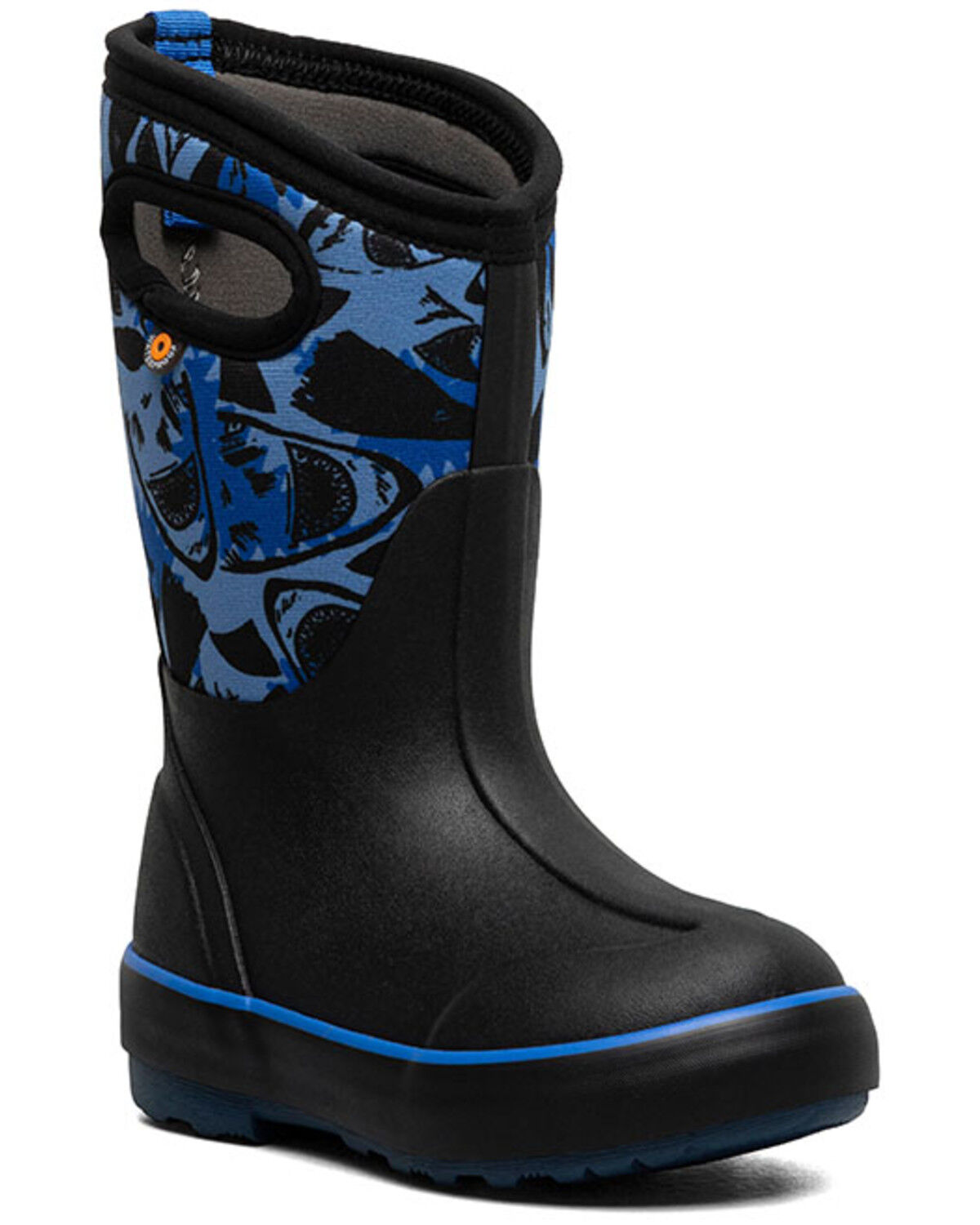 Boys' Bogs Classic II Sharks Rubber Boots - Round Toe