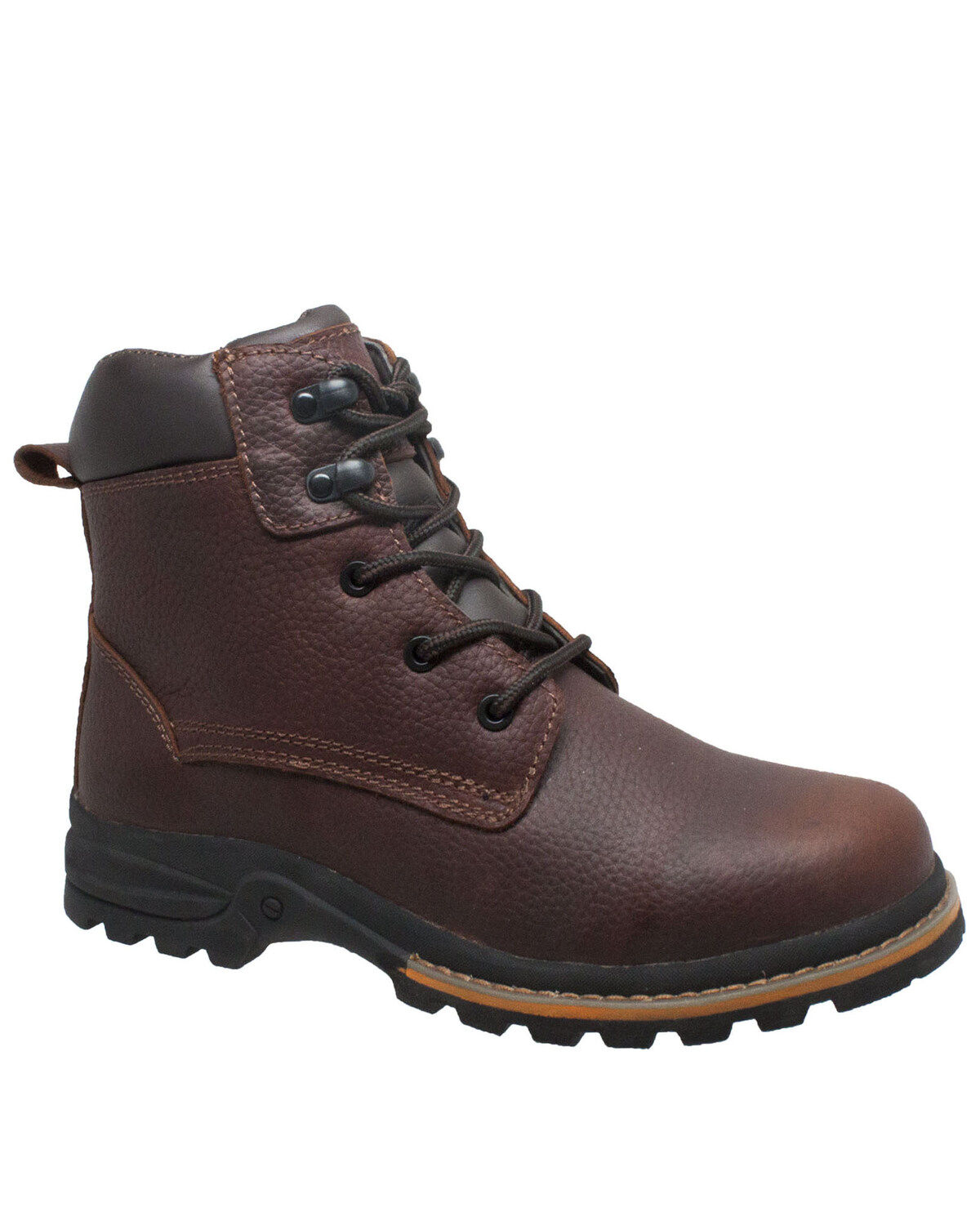 Men's Ad Tec Brown Oiled Work Boots - Soft Toe