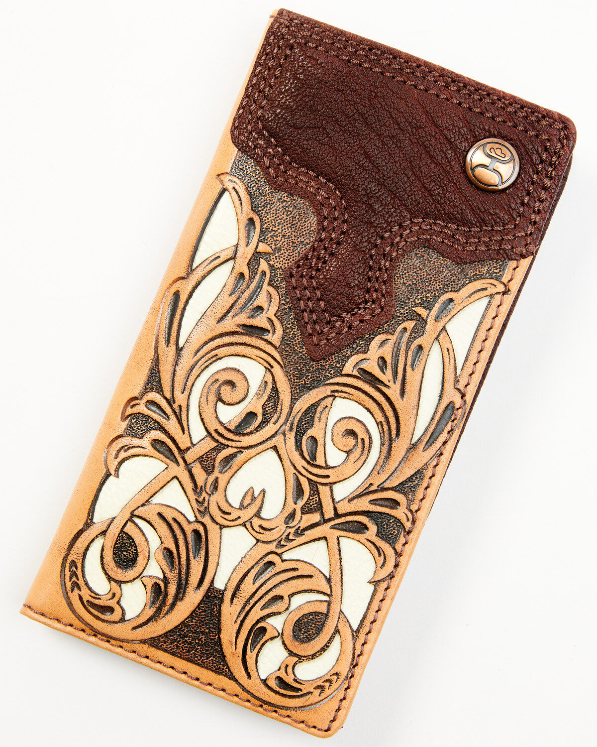 Men's Hooey Top Notch Tooled Wallet