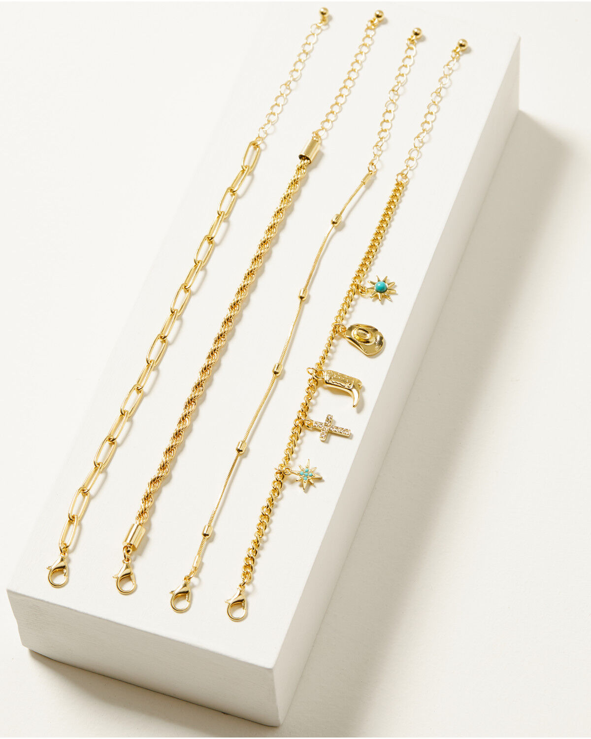 Women's Shyanne Charm Bracelet Set - 4 Piece