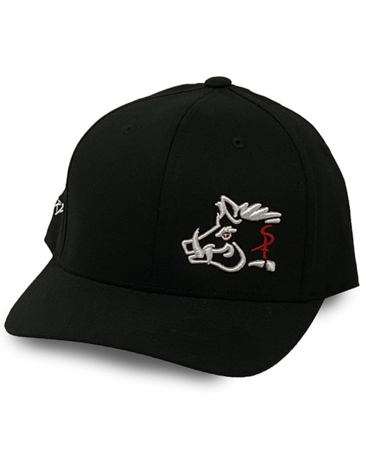 Men's Oil Field Hats Sniper Pig Embroidered Flex-Fit Ball Cap