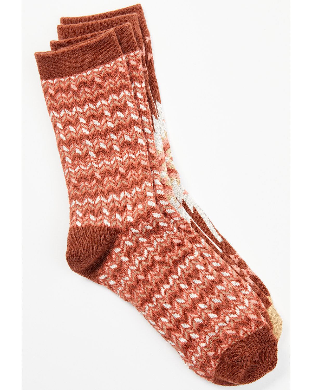 Women's Shyanne Riley Southwestern Print Socks - 2 Pack