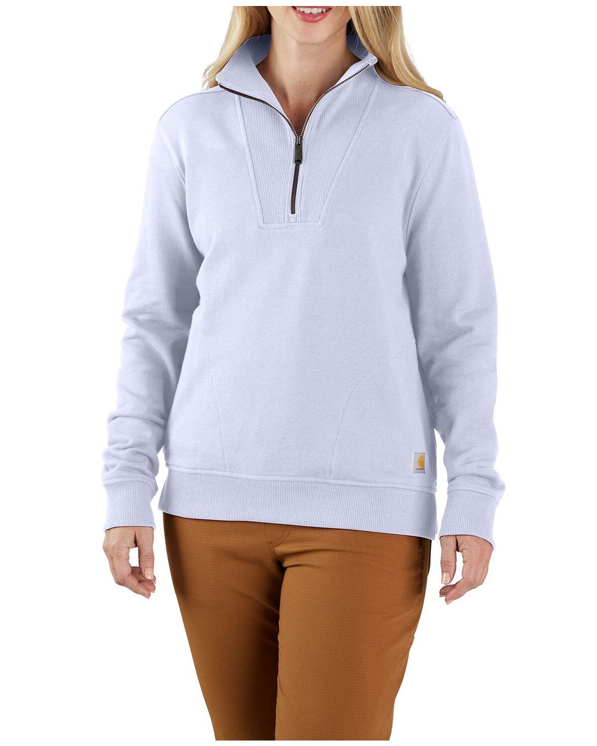 Women's Carhartt Tencel Fiber Series Relaxed Fit Half-Zip Pullover