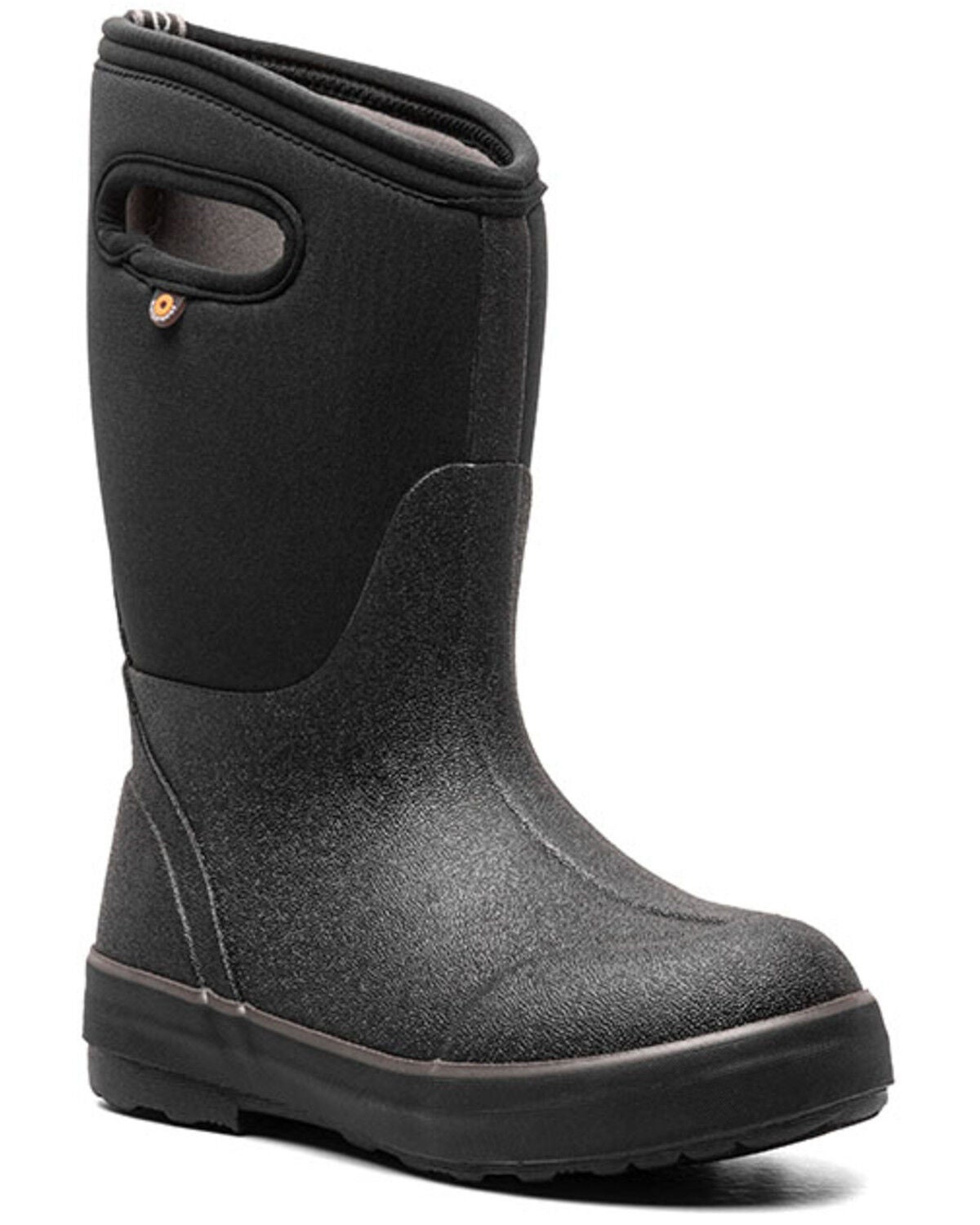 Boys' Bogs Classic II solid Waterproof Boots - Round Toe