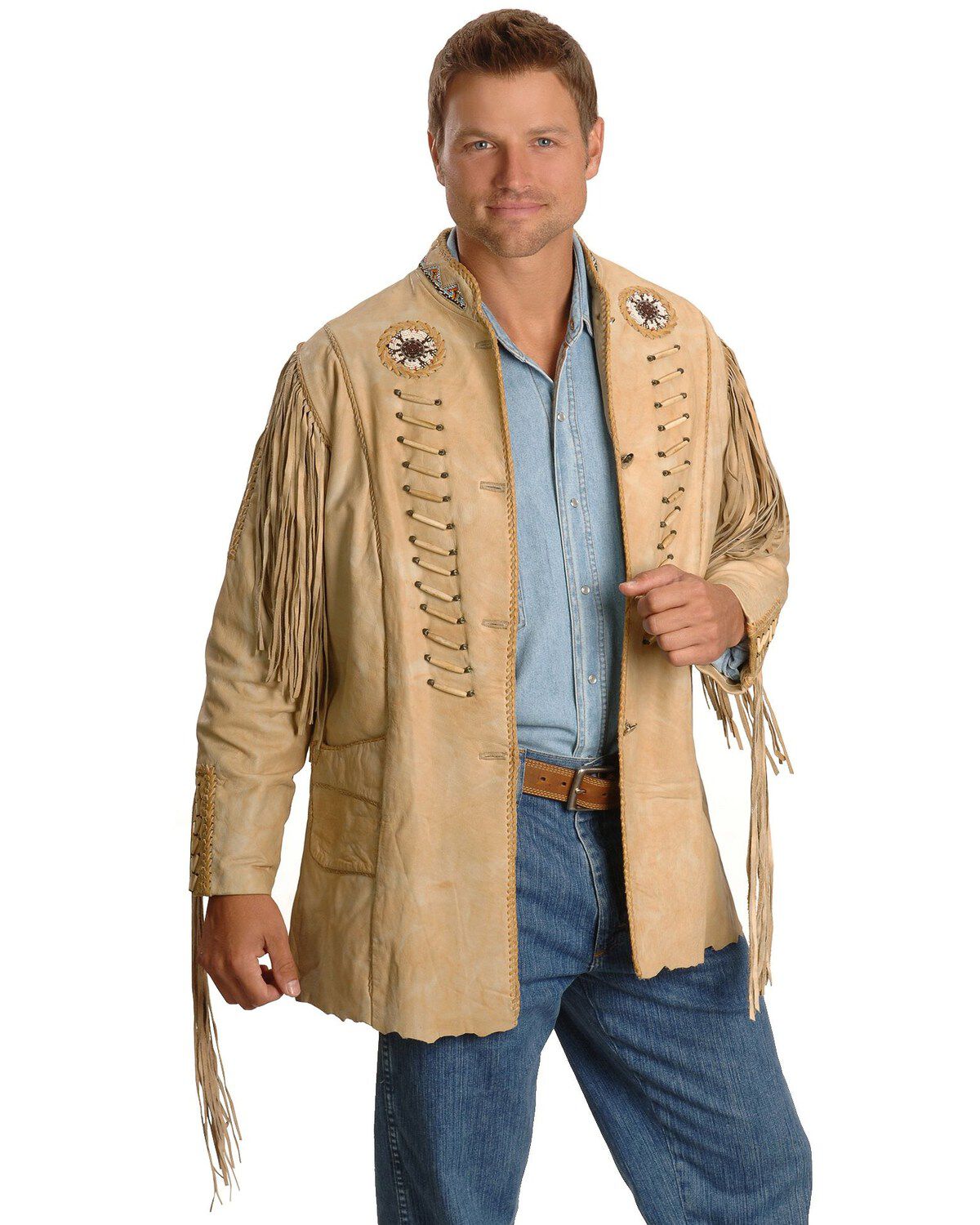 Kobler Zapata Fringed Leather Jacket