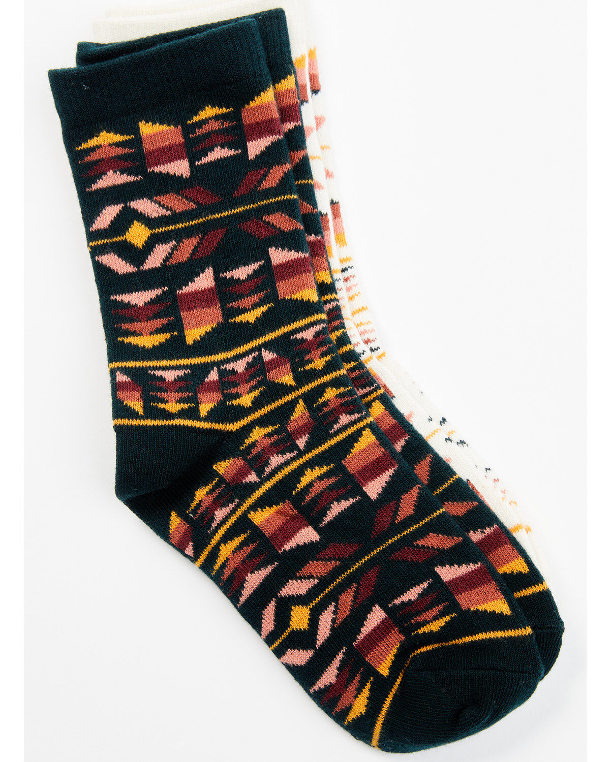 Girls' Shyanne Josie Southwestern Print Socks - 2 Pack